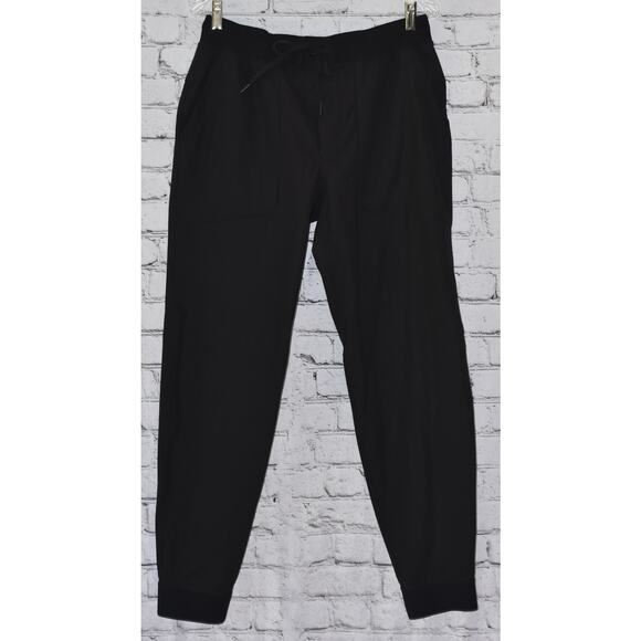 Lululemon Men's Black ABC Jogger Regular Size Large Warpstreme - Picture 2 of 10
